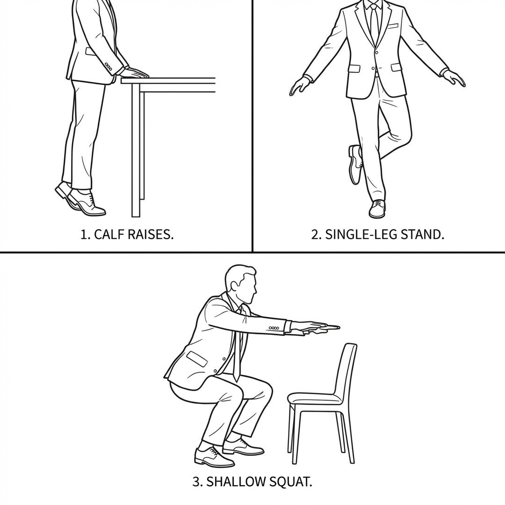 転倒予防の簡単エクササイズ