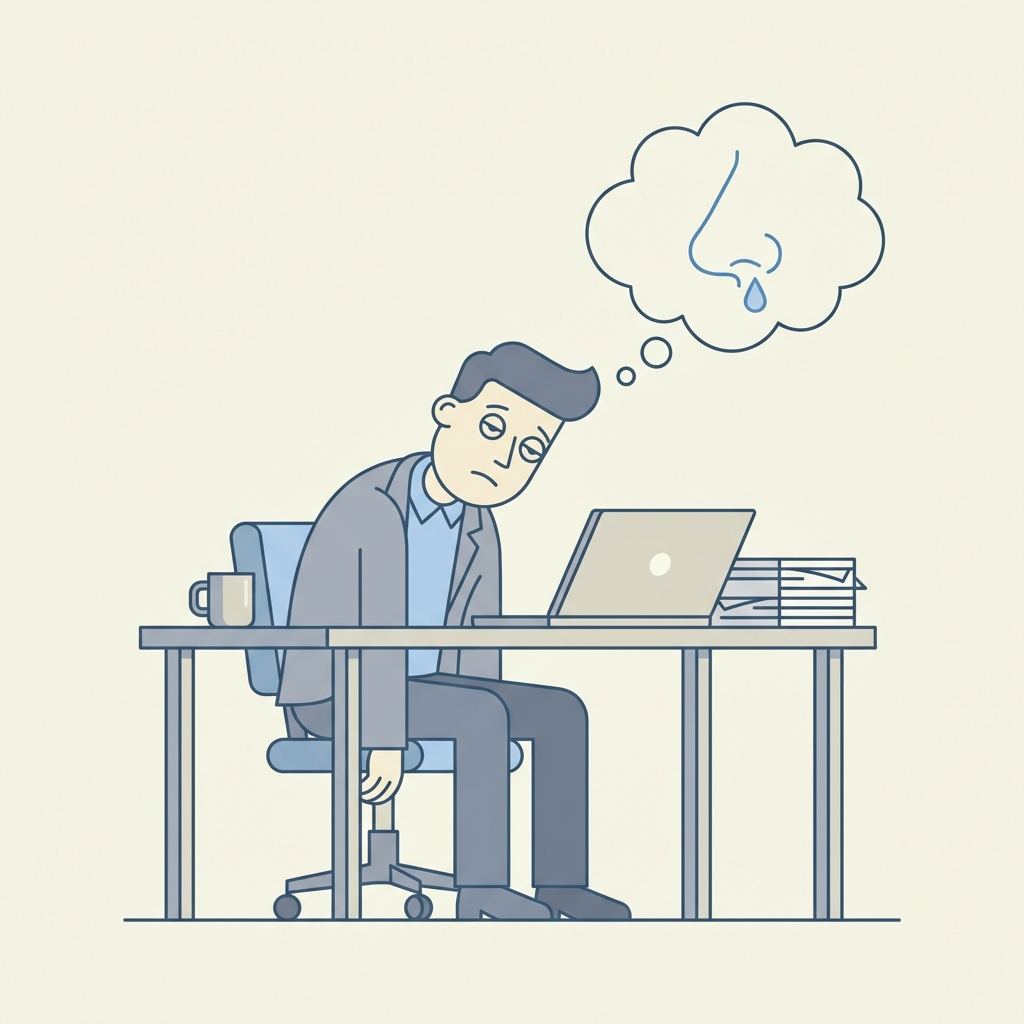 花粉症による生産性低下