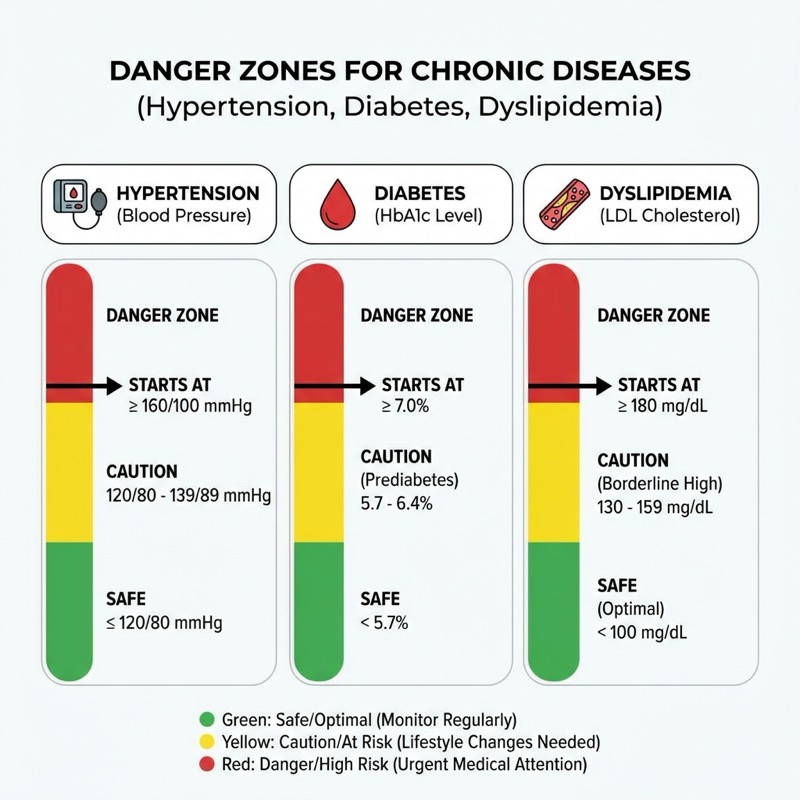 疾患別危険ゾーンチャート