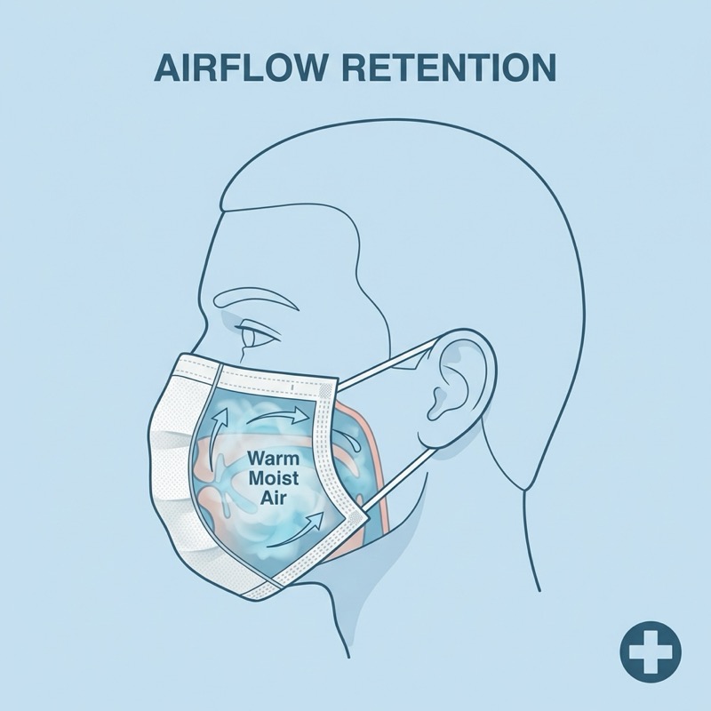 マスクの保湿効果